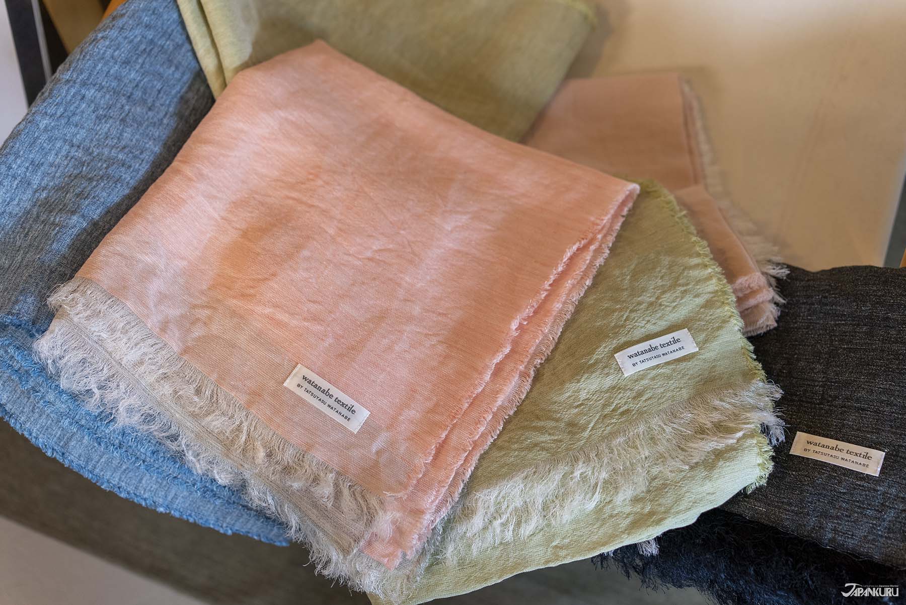 Watanabe Textile linen cupro stole(short/long)
