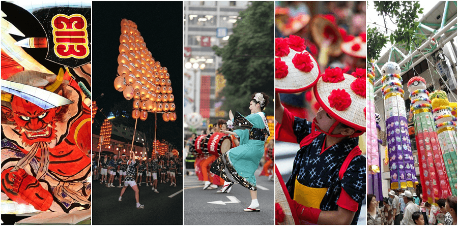 The Five Great Summer Festivals of Tohoku. (Image credit: JNTO, Iwate Prefecture)