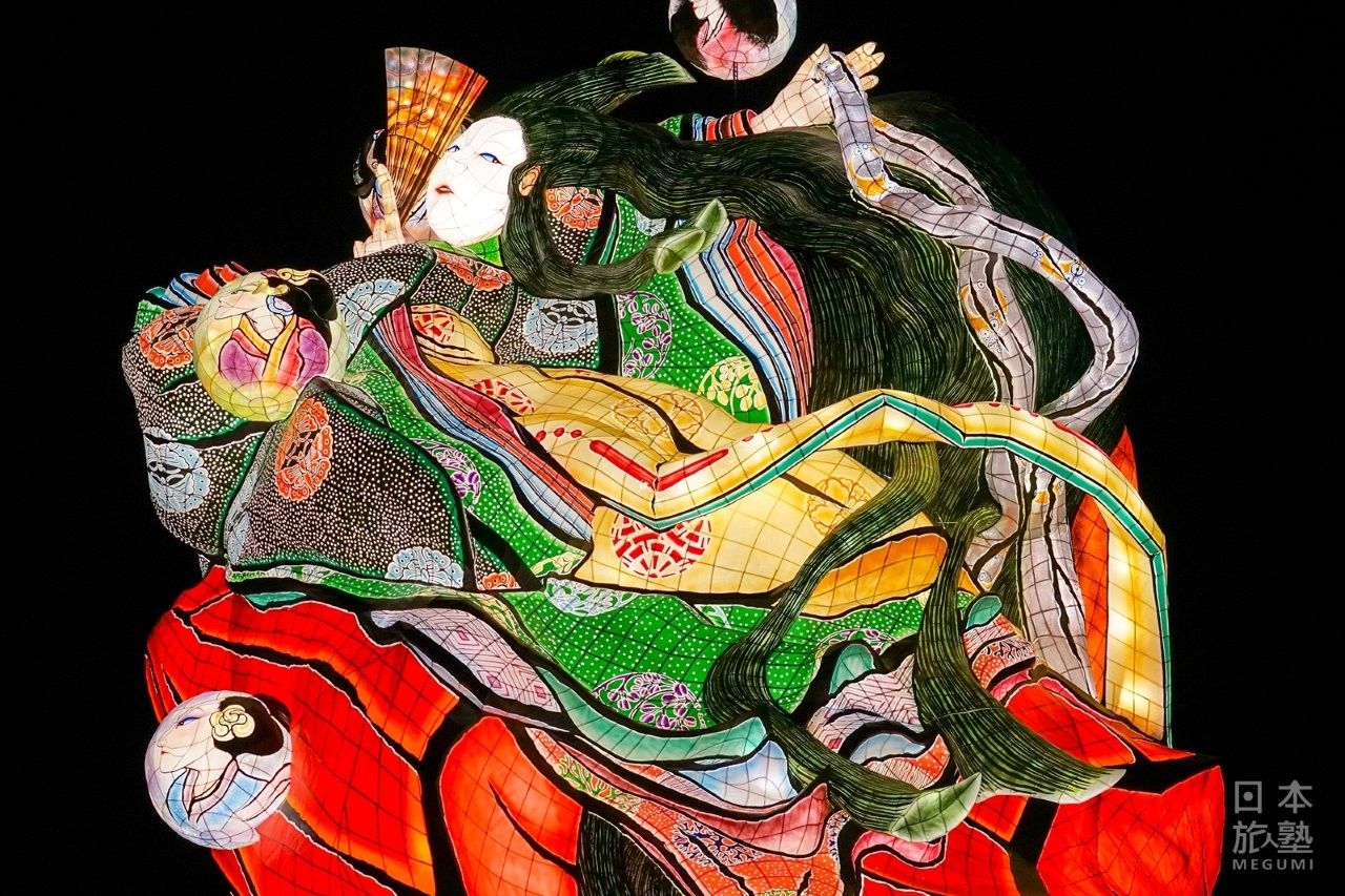 睡魔祭燈籠的製作技術，是傳統藝術的傳承