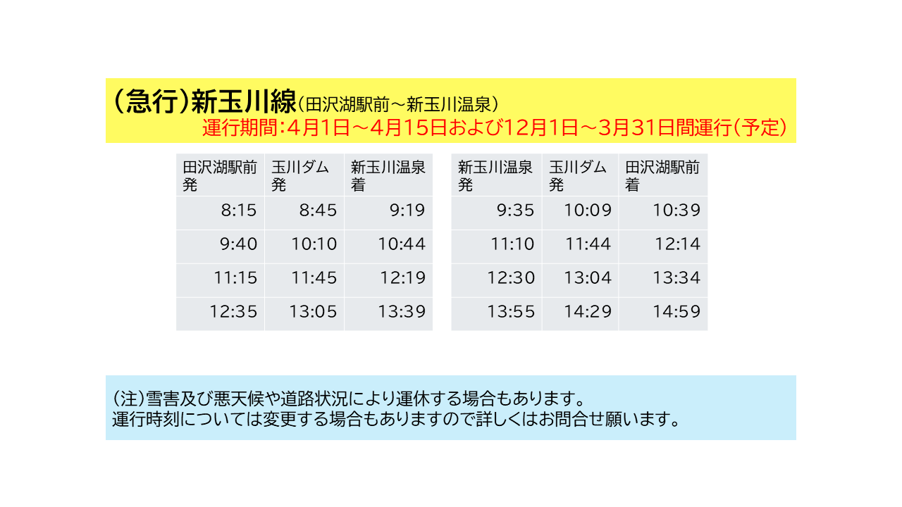 ※此為2025年的資訊，僅供參考。出發前請務必至羽後交通官網再次確認