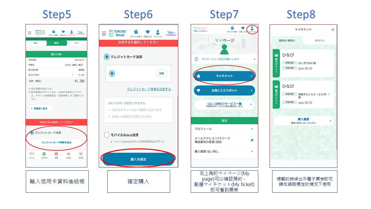 預約「飯糰BOX」步驟