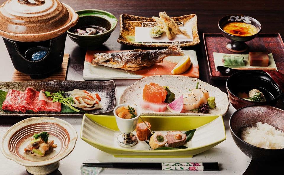 ▲會席料理範例圖片