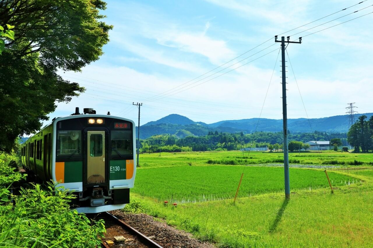 久留里線連結千葉縣木更津市木更津站～君津市上總龜山站