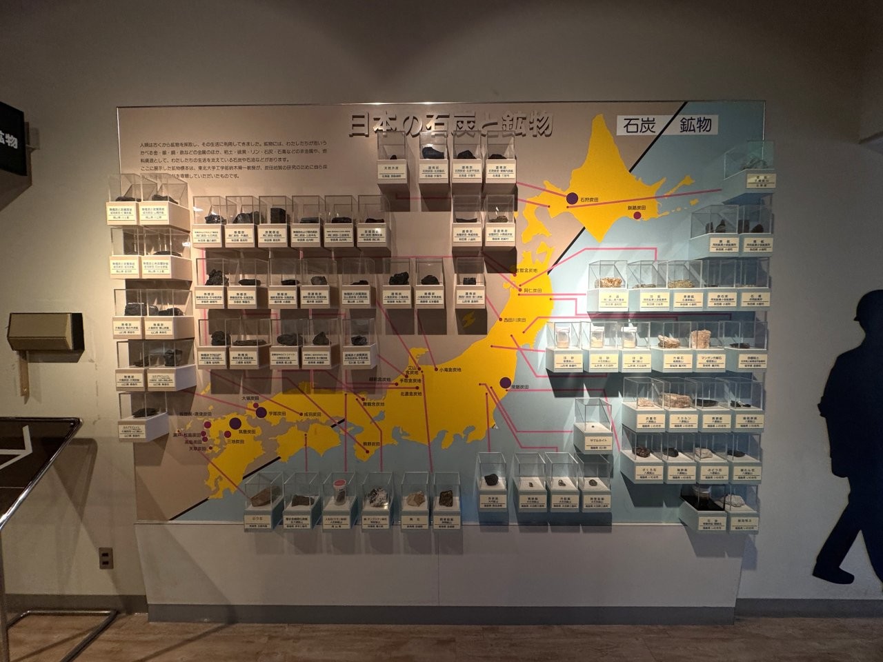 日本的石炭與礦物