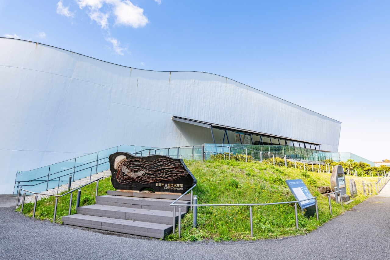 水族館門口
