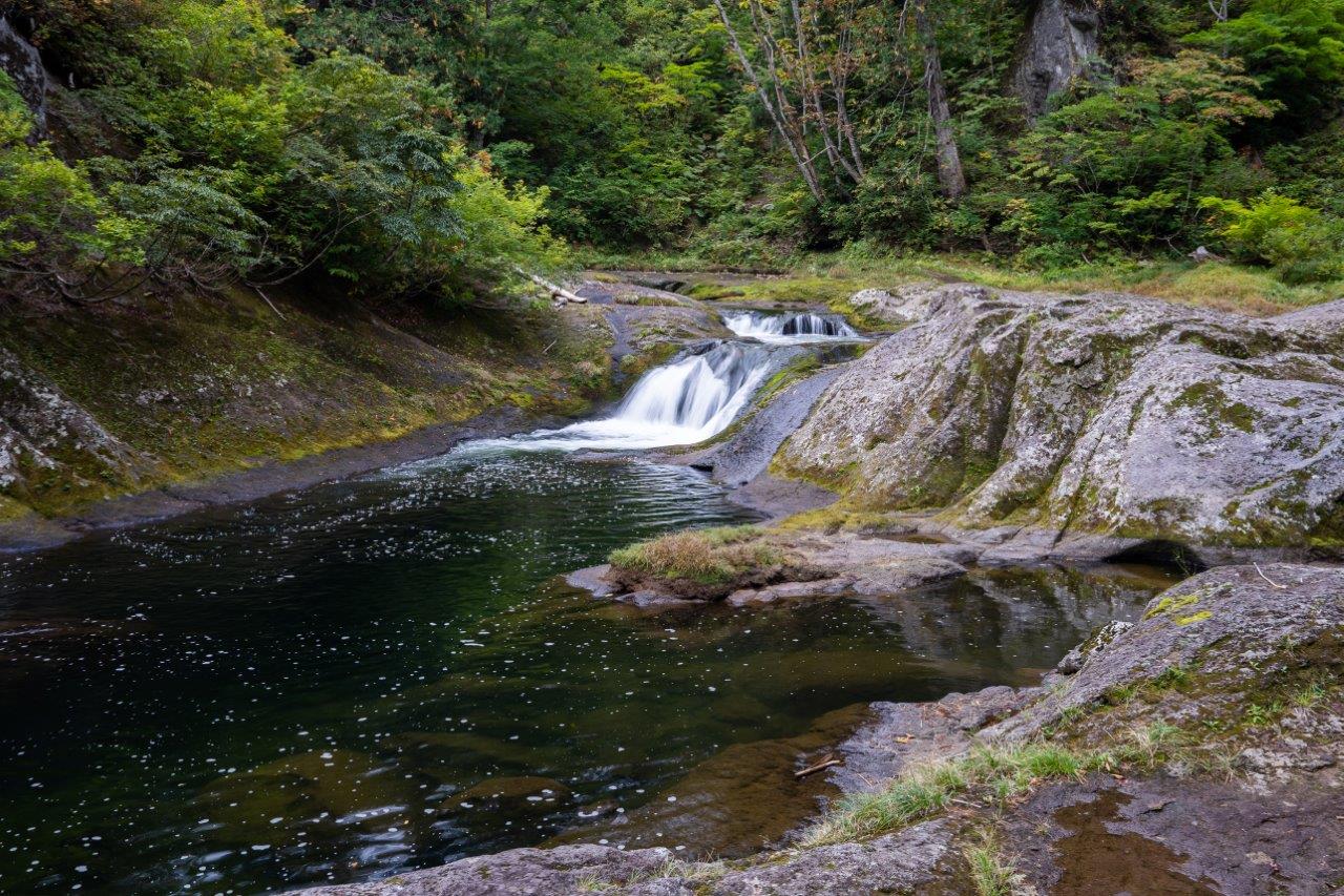 ▲小又峽 - ガマ淵