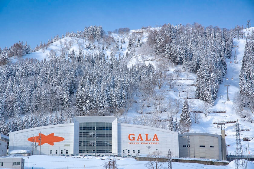 GALA滑雪場。(Image credit: GALA YUZAWA SNOW RESORT)