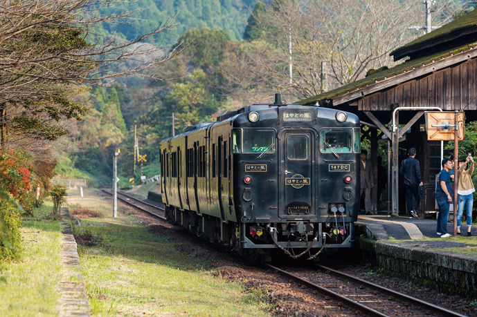 嘉例川車站。(Image credit: JR Kyushu)