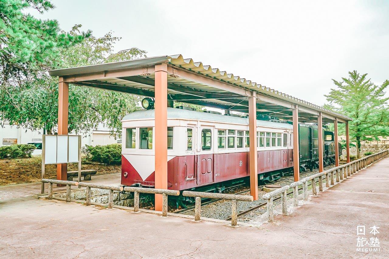 舊山形交通高畠線運行的電車與機關車