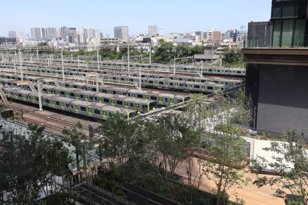 ▲拍攝點：大井町TRACKS  CROSS PLAZA 3樓