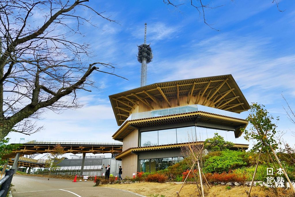 日本平 夢迴廊（日本平夢テラス）包含3層迴廊