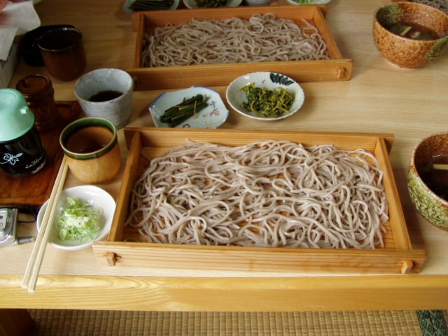 板蕎麥麵。(Image credit: Yamagata Prefecture)