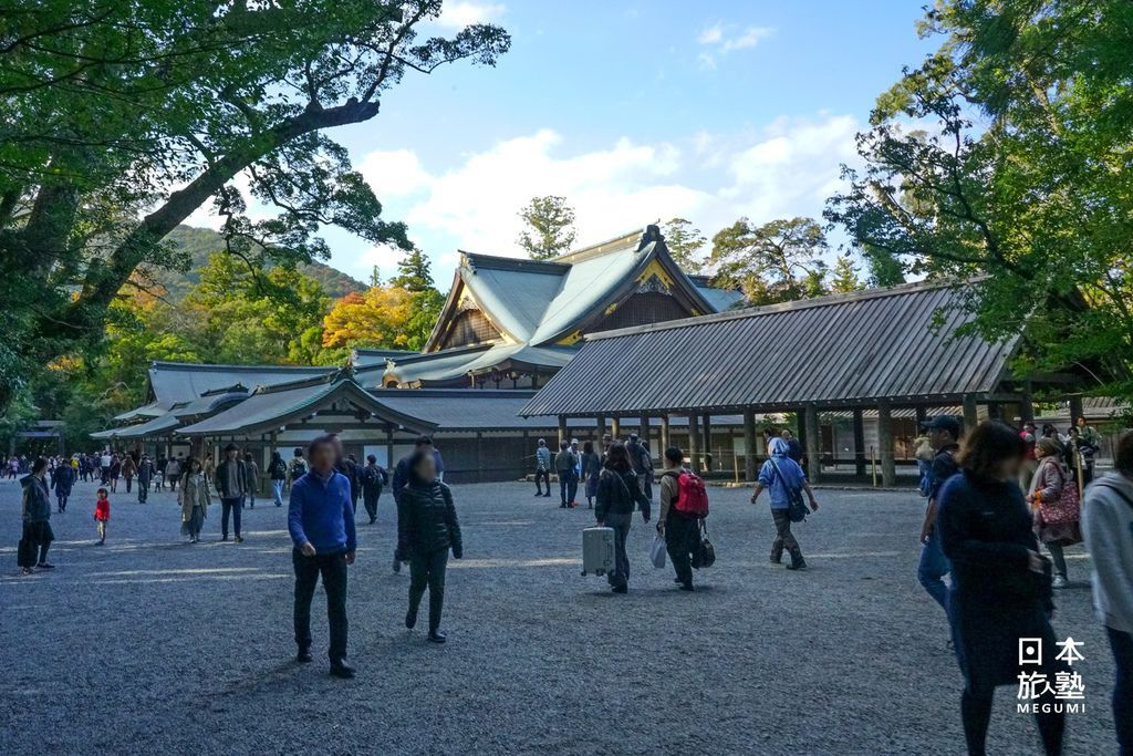 伊勢神宮境內的建築，以「神明造」樣式最具代表性