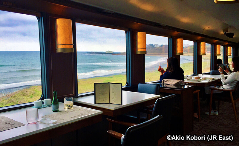 View from the TOHOKU EMOTION. (Image credit: JR East / Akio Kobori)