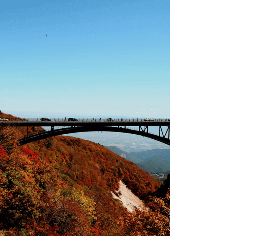 Fudosawa Bridge. (Image credit: 福島県観光物産交流協会)