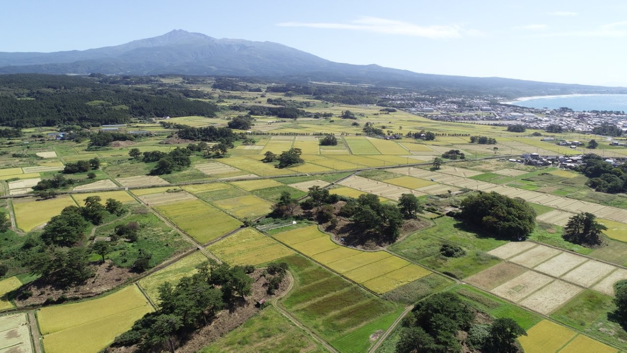 （圖片提供：鳥海山・飛島ジオパーク推進協議会）