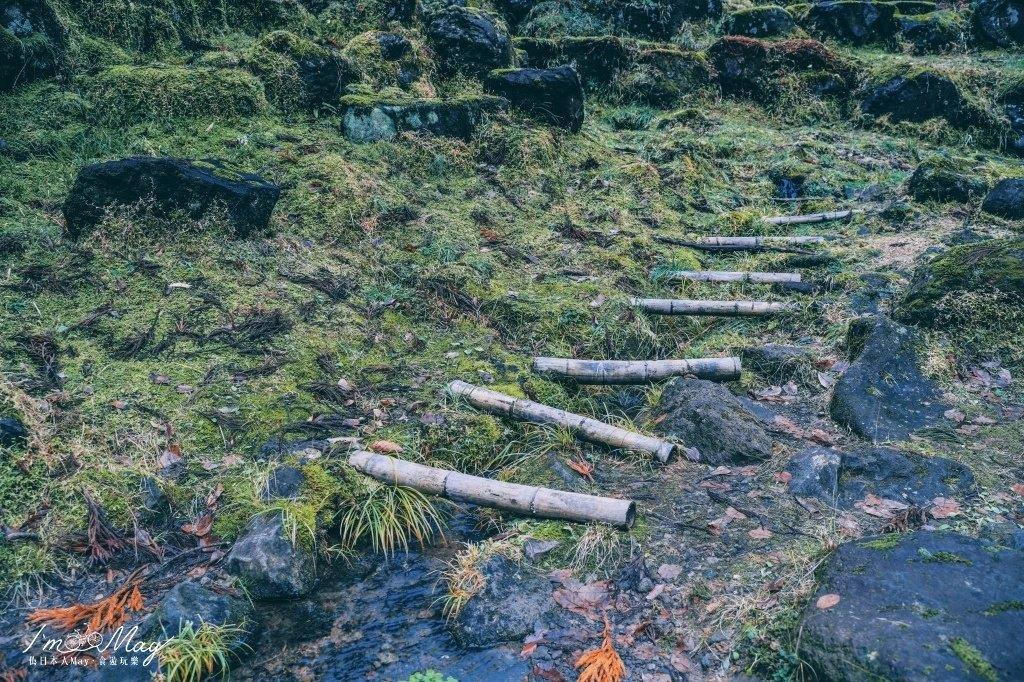 路邊都有不斷湧出的溶水