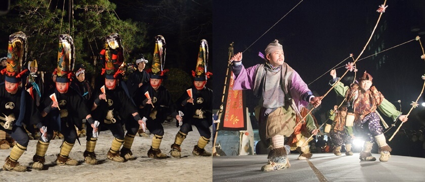 趕走生魔的唯一方法？給他們年糕。(Image credit: Aomori Prefecture)