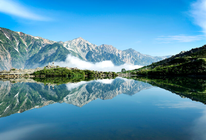 八方池。(Image credit: Image credit: Tourism Commission of Hakuba Village / JNTO)