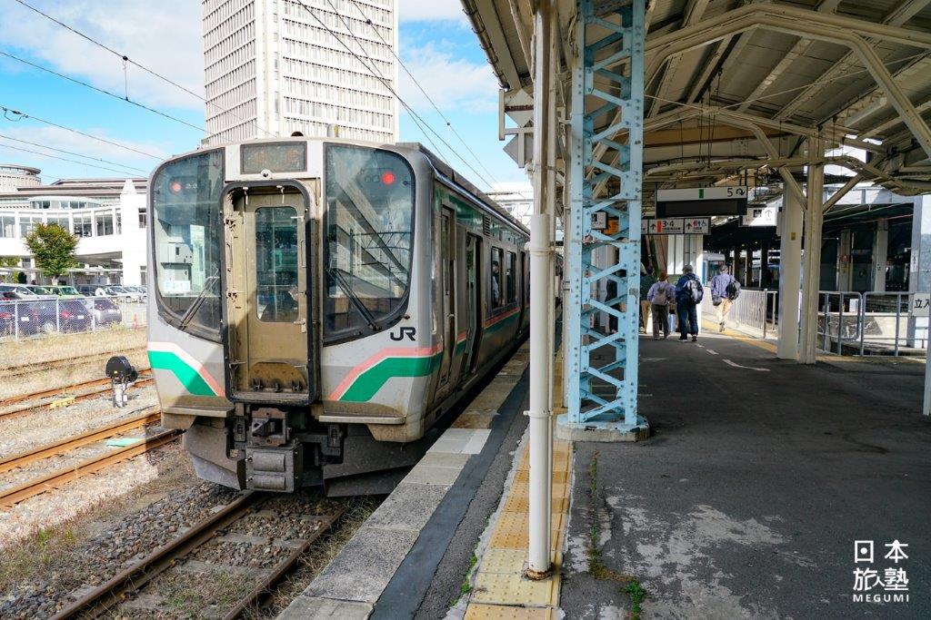 標準軌行駛列車，以奧羽本線為主