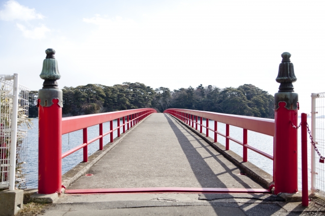 連接福浦島的福浦大橋。(Image credit: photoAC)