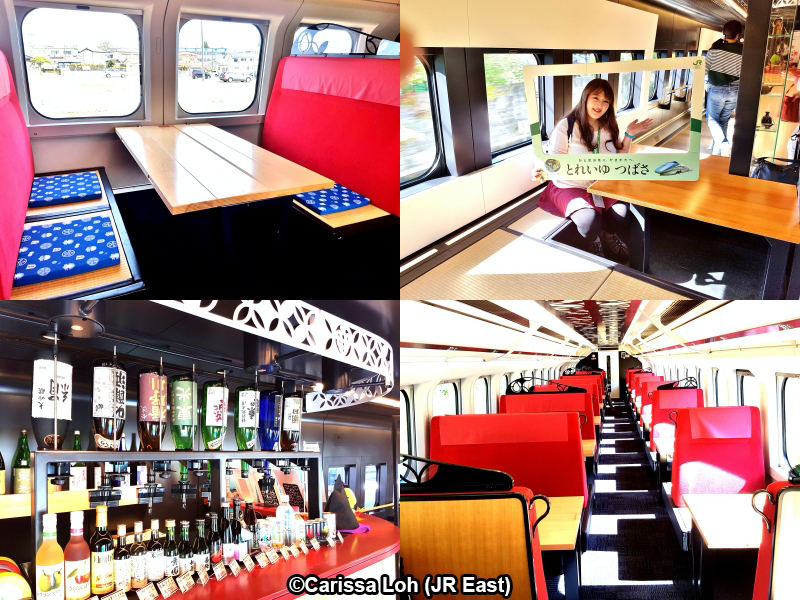 You are in for a relaxing time on the Toreiyu Tsubasa. (Image credit: JR East / Carissa Loh)