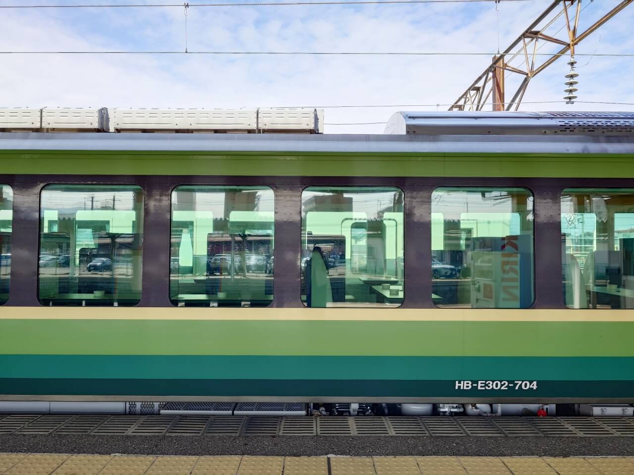 綠色車廂