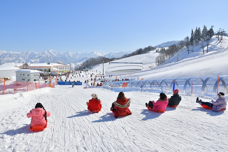 Sledding activities. (Image credit: GALA YUZAWA SNOW RESORT)