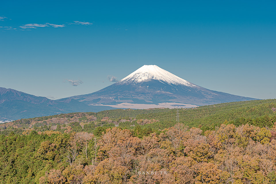 能在此看著這樣的富士山真好，百看不厭，就是如此。