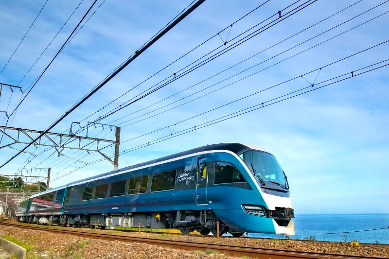 The SAPHIR ODORIKO train. (Image credit: JR East)