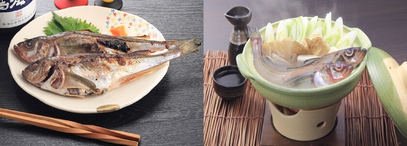 鰰魚通過燒烤、煎炸、乾燥、醃製、燒烤，甚至作為火鍋來享用。(Image credit: Akita Prefecture)