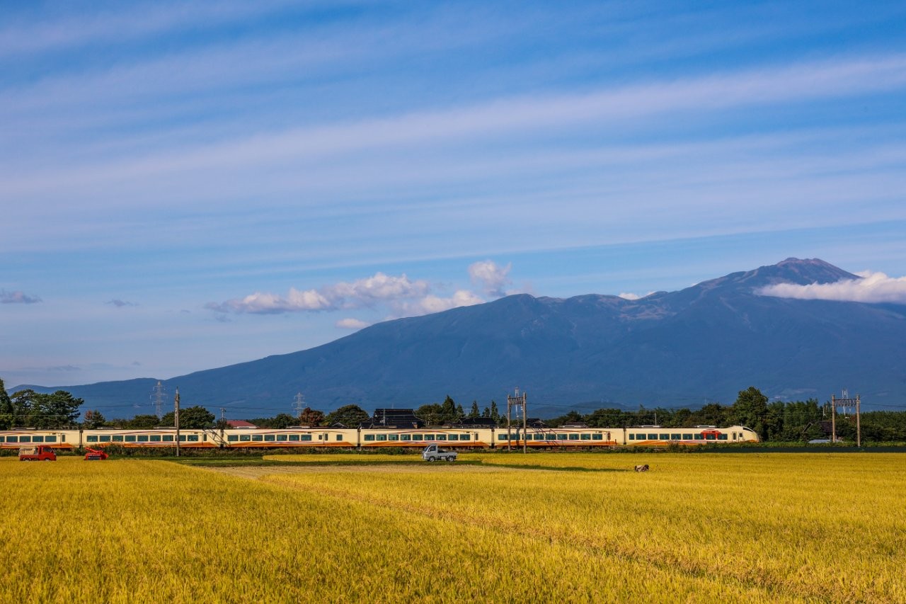 稻穗號（圖片提供：庄内統括中心JR社員）