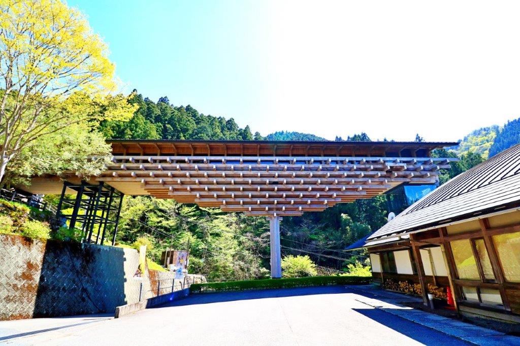 ▲雲上藝廊 檮原 木橋美術館