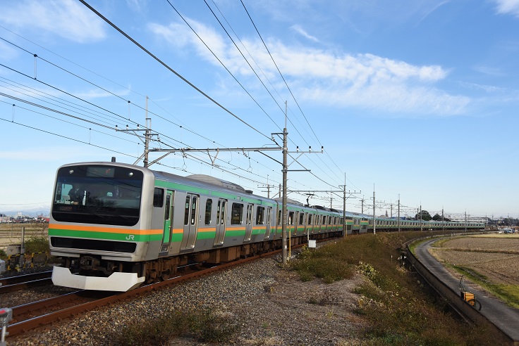 東海道本線。(Image credit: JR East / Shinoda)