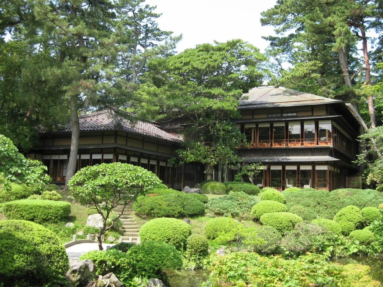 本間美術館清遠閣外觀（圖片提供：本間美術館）