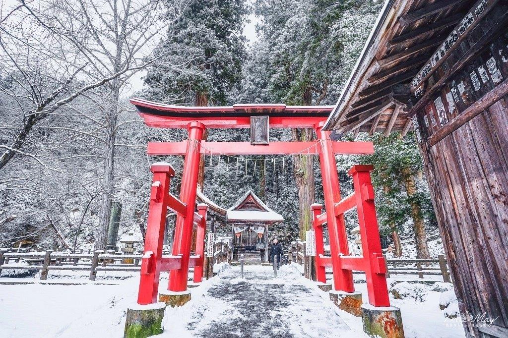 與廣島嚴島神社一樣造型的鳥居