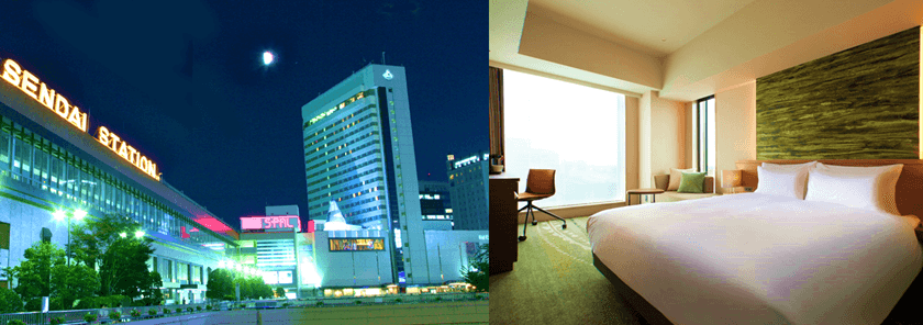 仙台大都會飯店。(Image credit: Hotel Metropolitan Sendai)