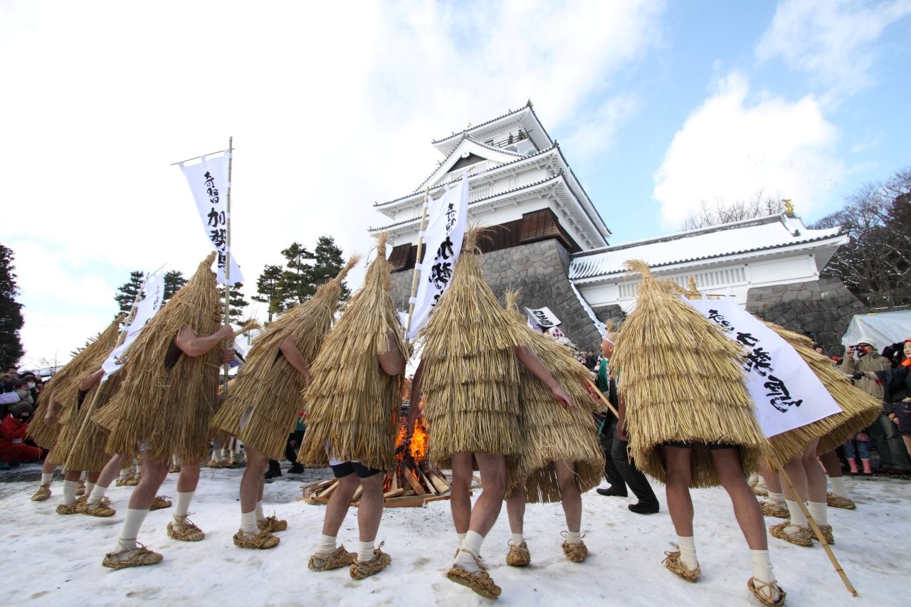 隆冬中舉行的加勢鳥，擁有悠久歷史（提供：加勢鳥保存會事務局）