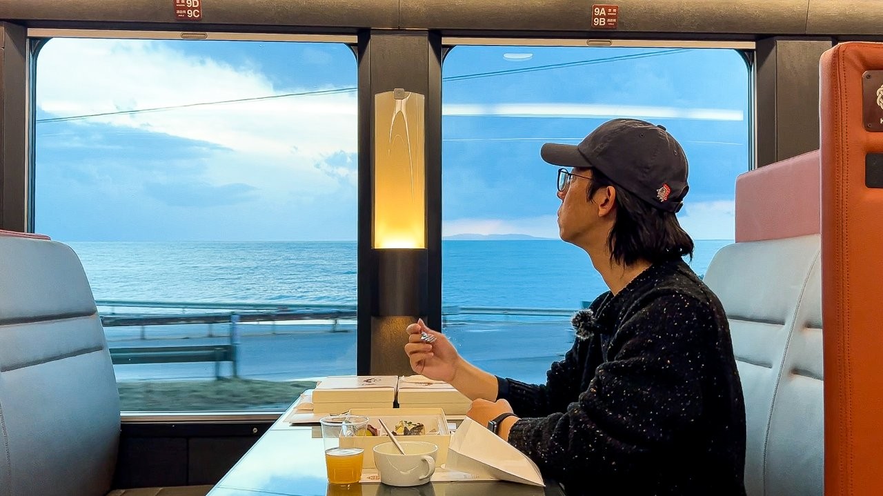 搭乘觀光列車「海里號」，玩新潟＆山形
