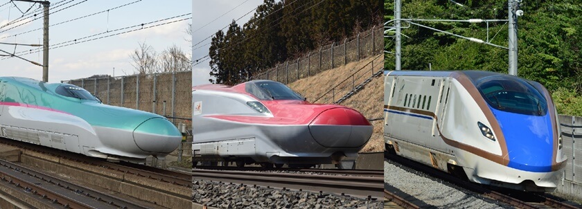 日本的新幹線。(Image credit: JR East)