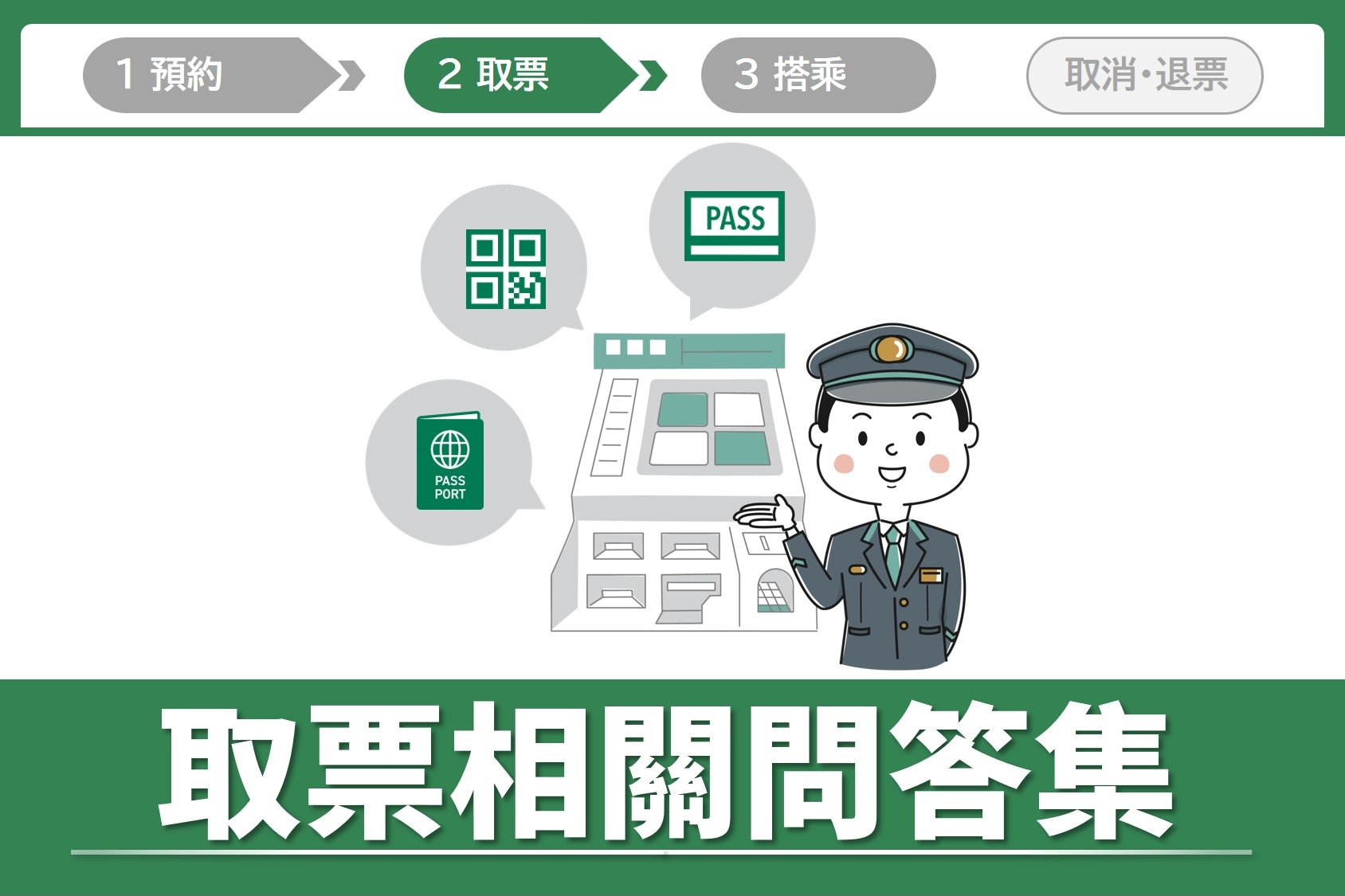 JR東日本網路訂票系統大哉問② 取票相關問答集