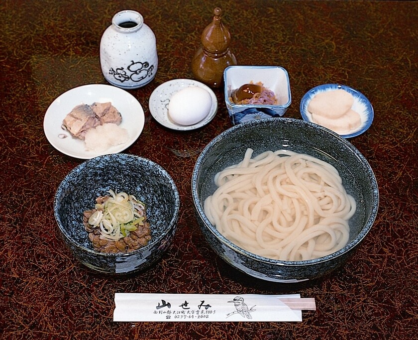 ひっぱり烏龍麵。(Image credit: Yamagata Prefecture)