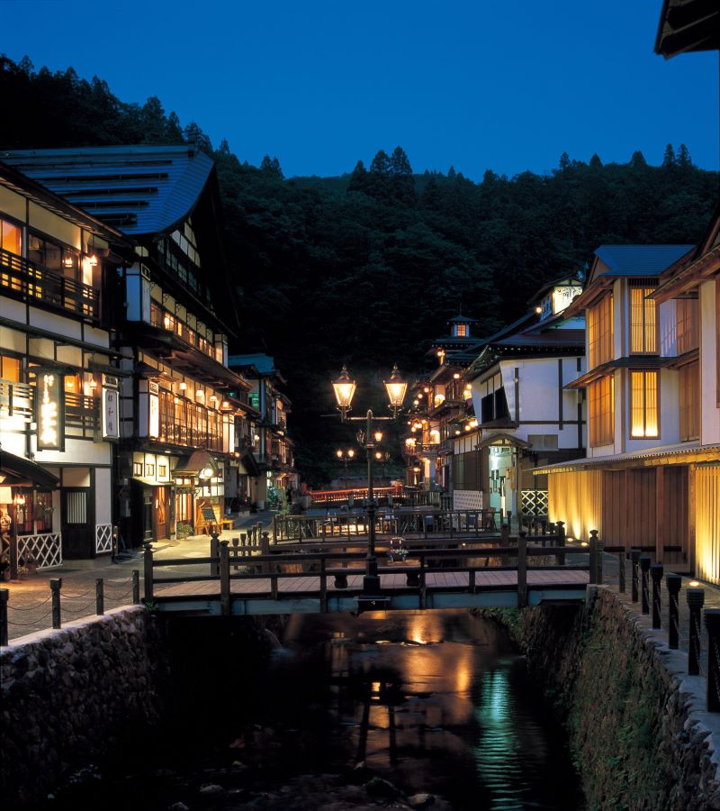 Ginzan Onsen, an inspiration for the setting of 