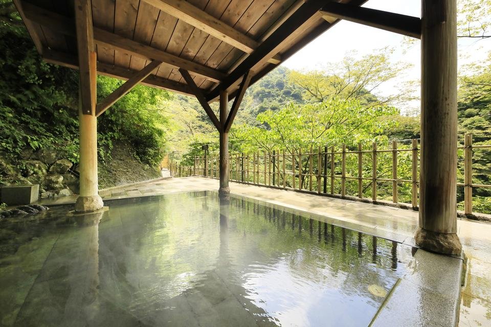 ▲女性用露天風呂