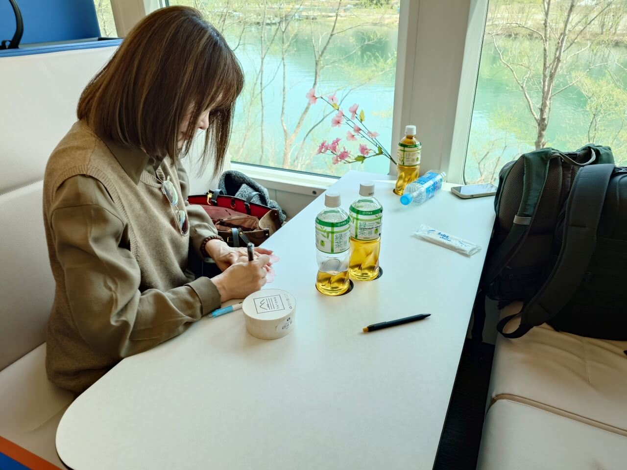 旅客寫下搭乘感想