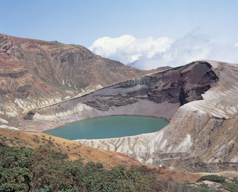 Okama Crater, featured in 