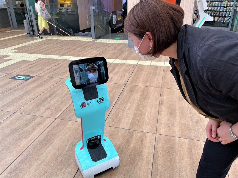 A robot avatar at your service. (Image credit: Japan Rail Cafe Tokyo / Nakamura)
