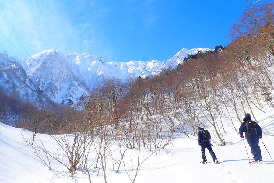 ▲純白且閃耀著光芒的雪山景色十分壯觀