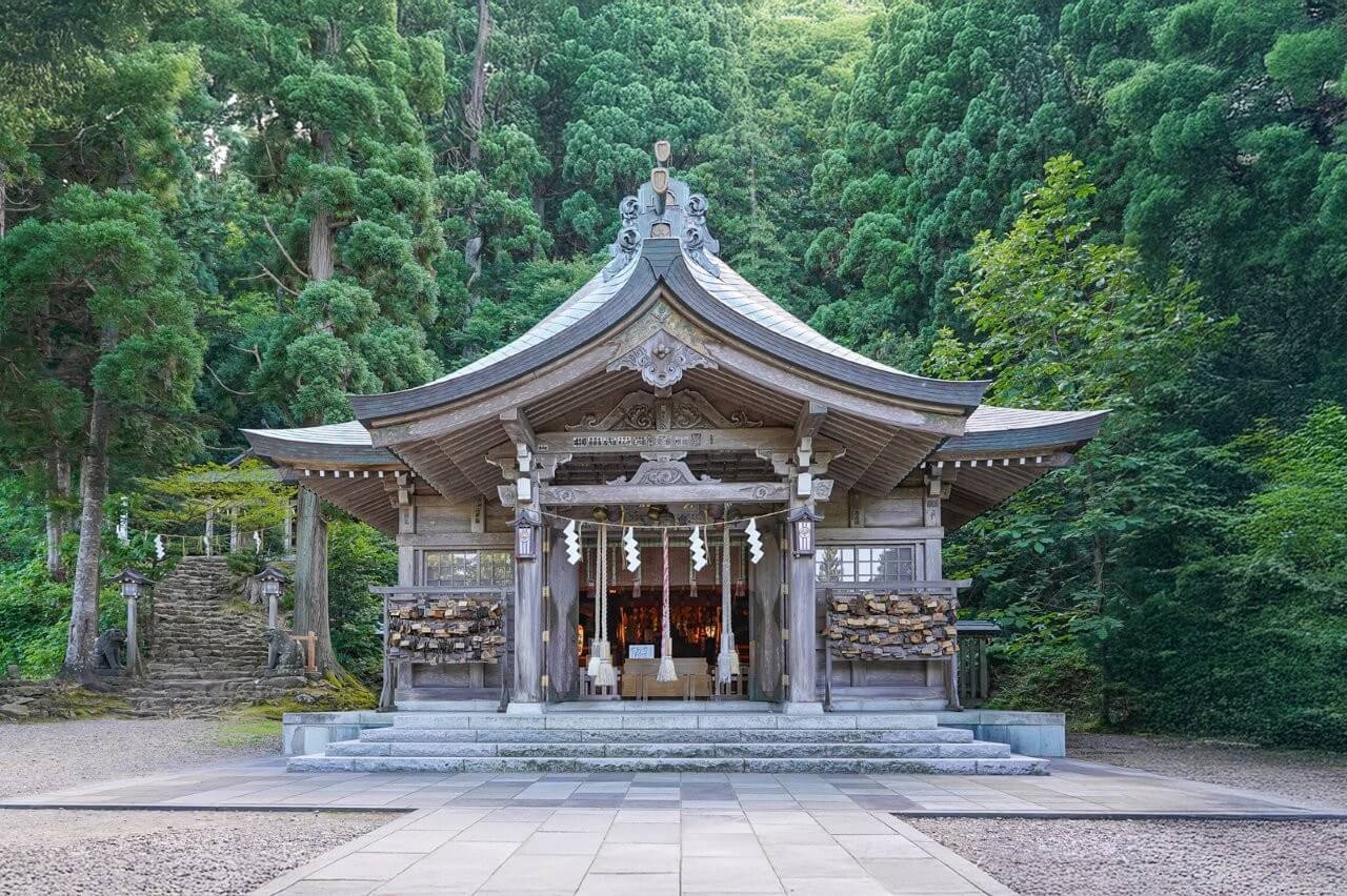 歷史悠久的真山神社，為男鹿地區信仰象徵