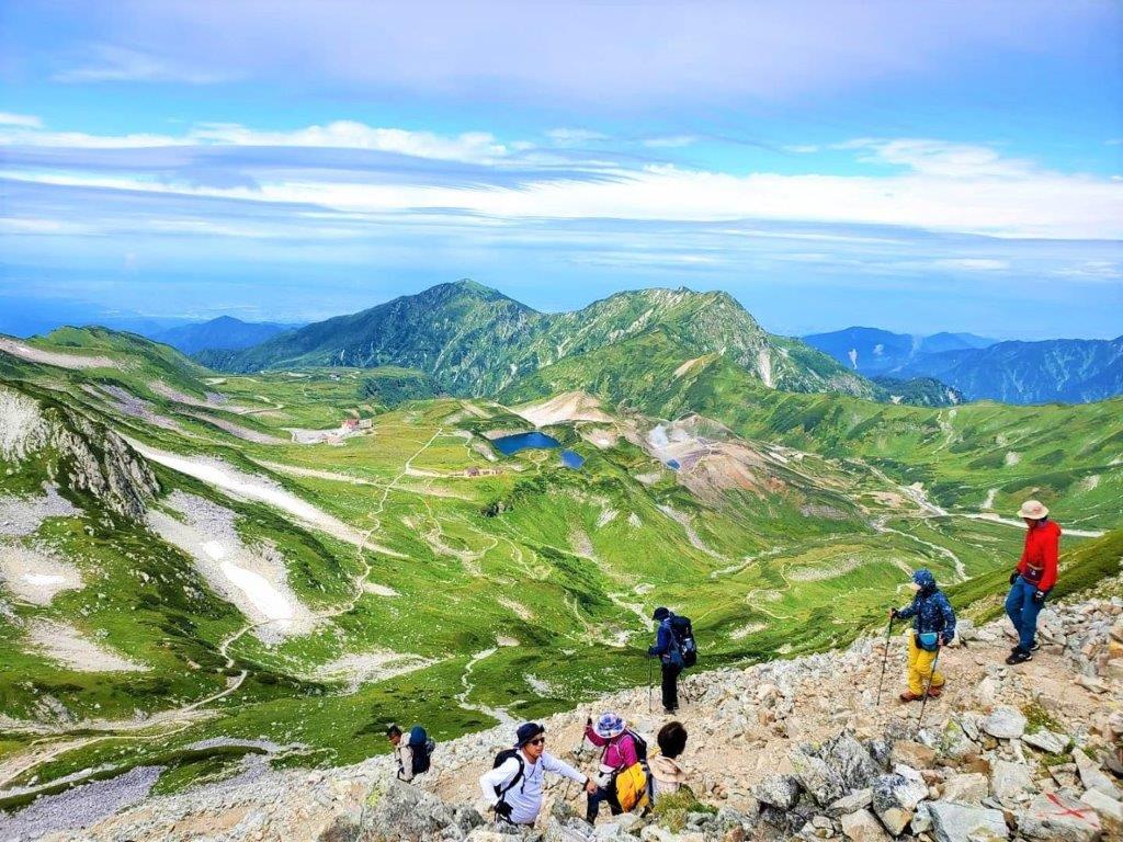 （照片提供：立山黑部阿爾卑斯山脈路線）